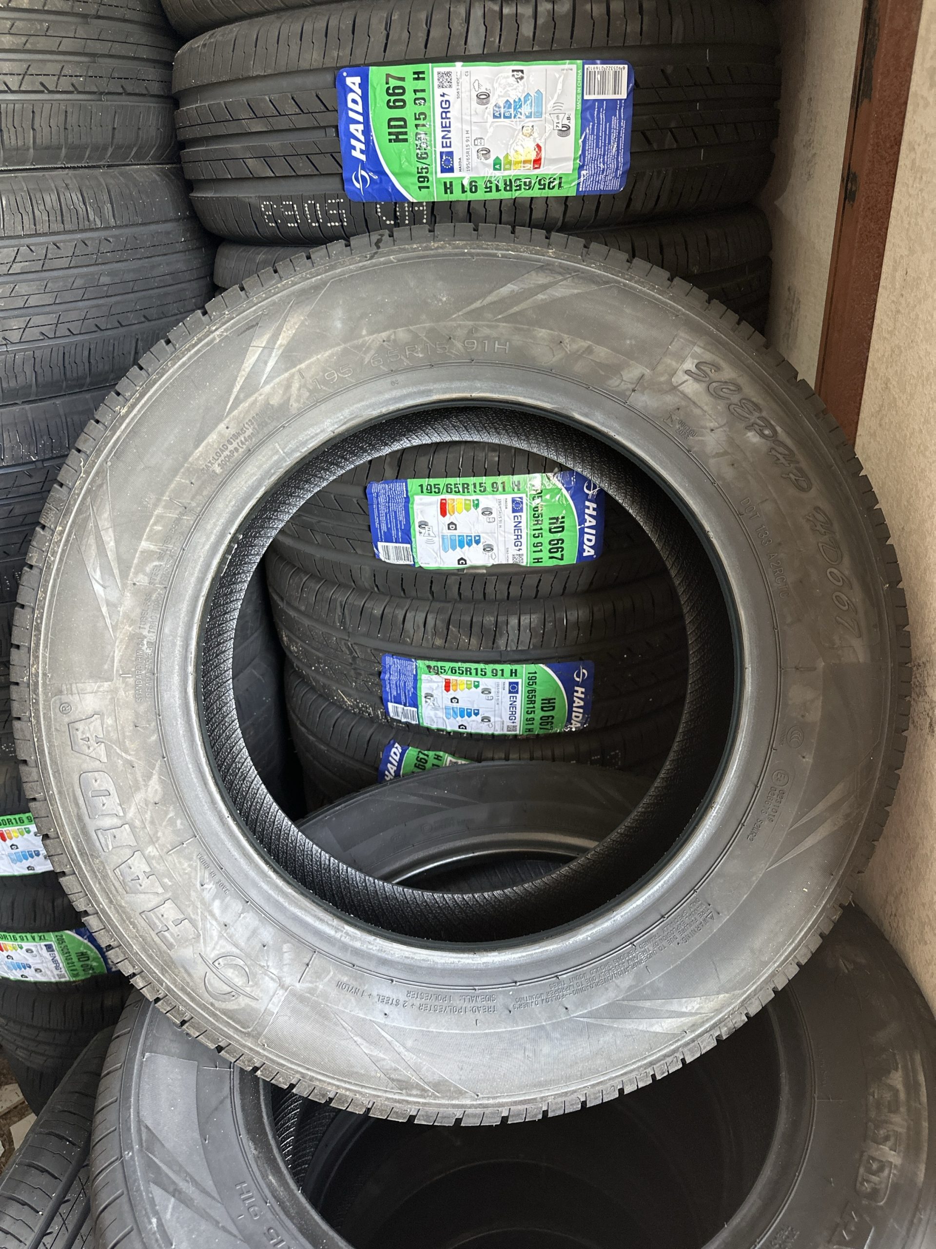 New Tyre 195/65R15 HAIDA HD667 Year 2024 - Image 2