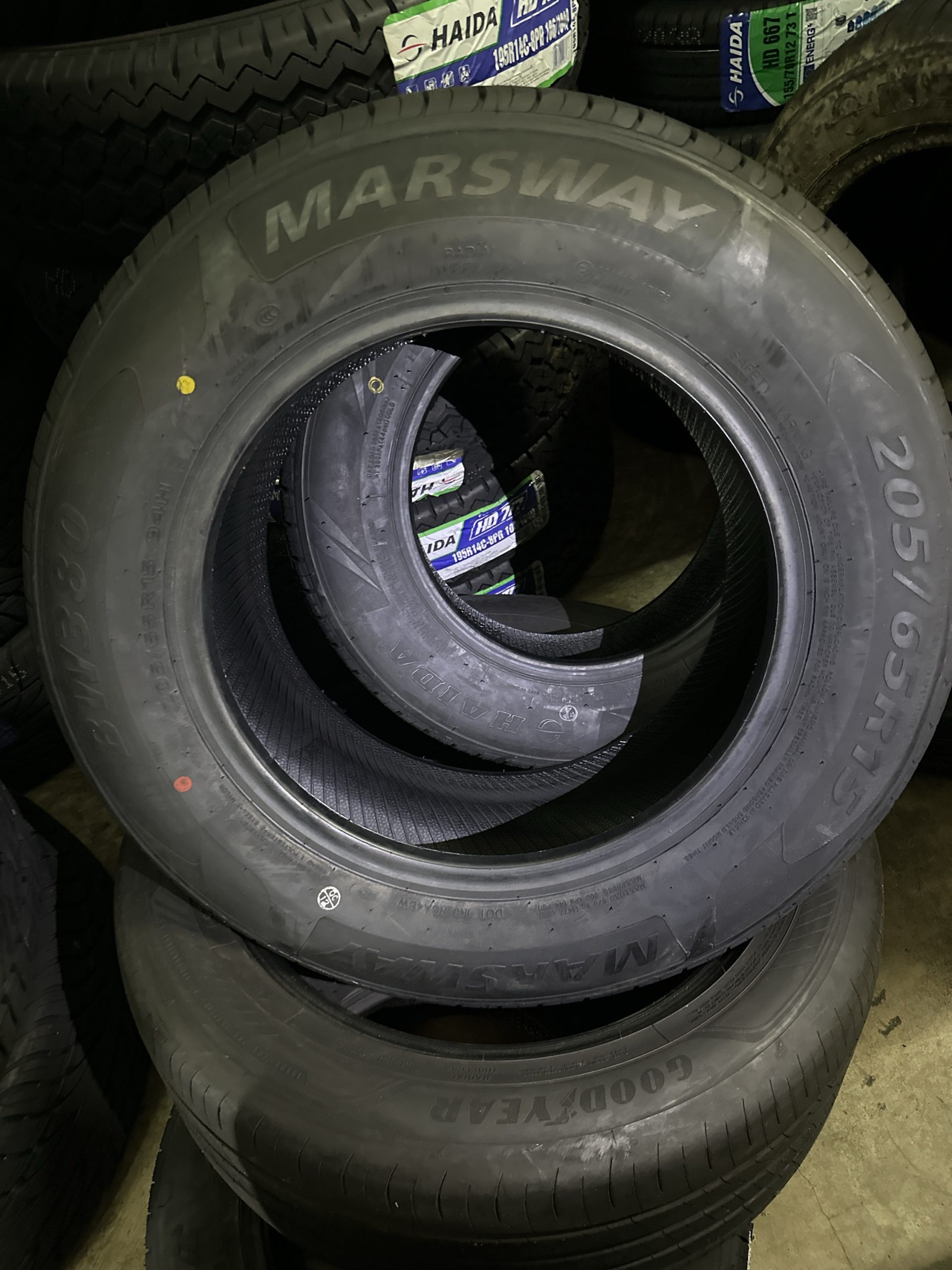 New Tyre 205/65R15 MARSWAY BW380 94H Year 2024 - Image 2