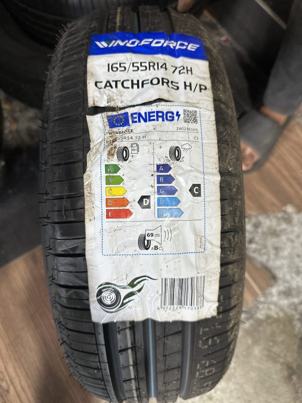 New Tyre 165/55R14 WINDFORCE CATCHFORS H/P 72H Year 2024