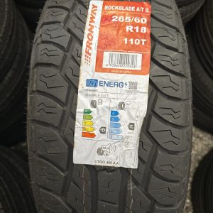 New Tyre 265/60R18 FRONWAY ROCKBLADE A/T 110T Year 2024