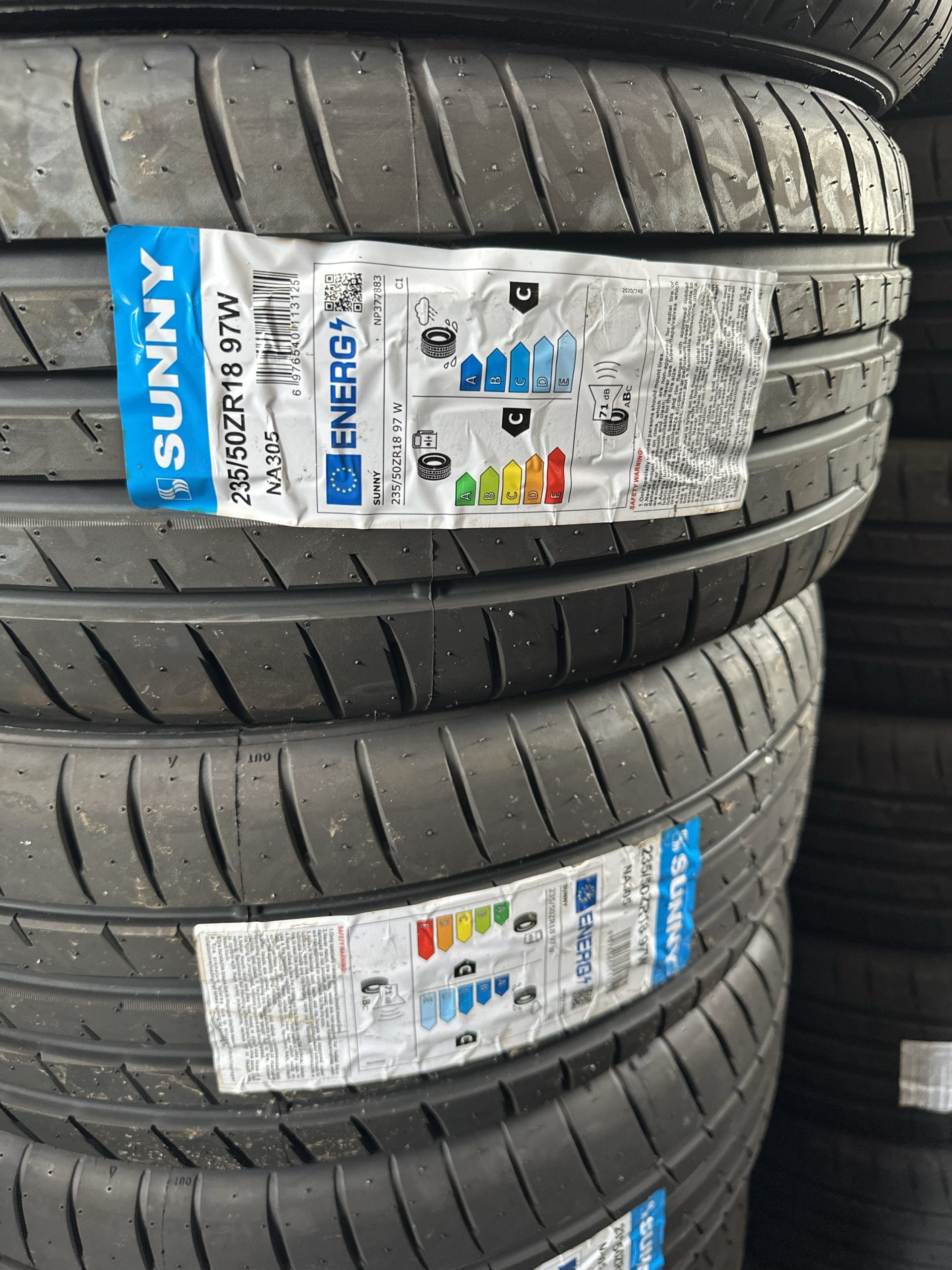 New Tyre 235/50ZR18 97W Sunny Year 2024