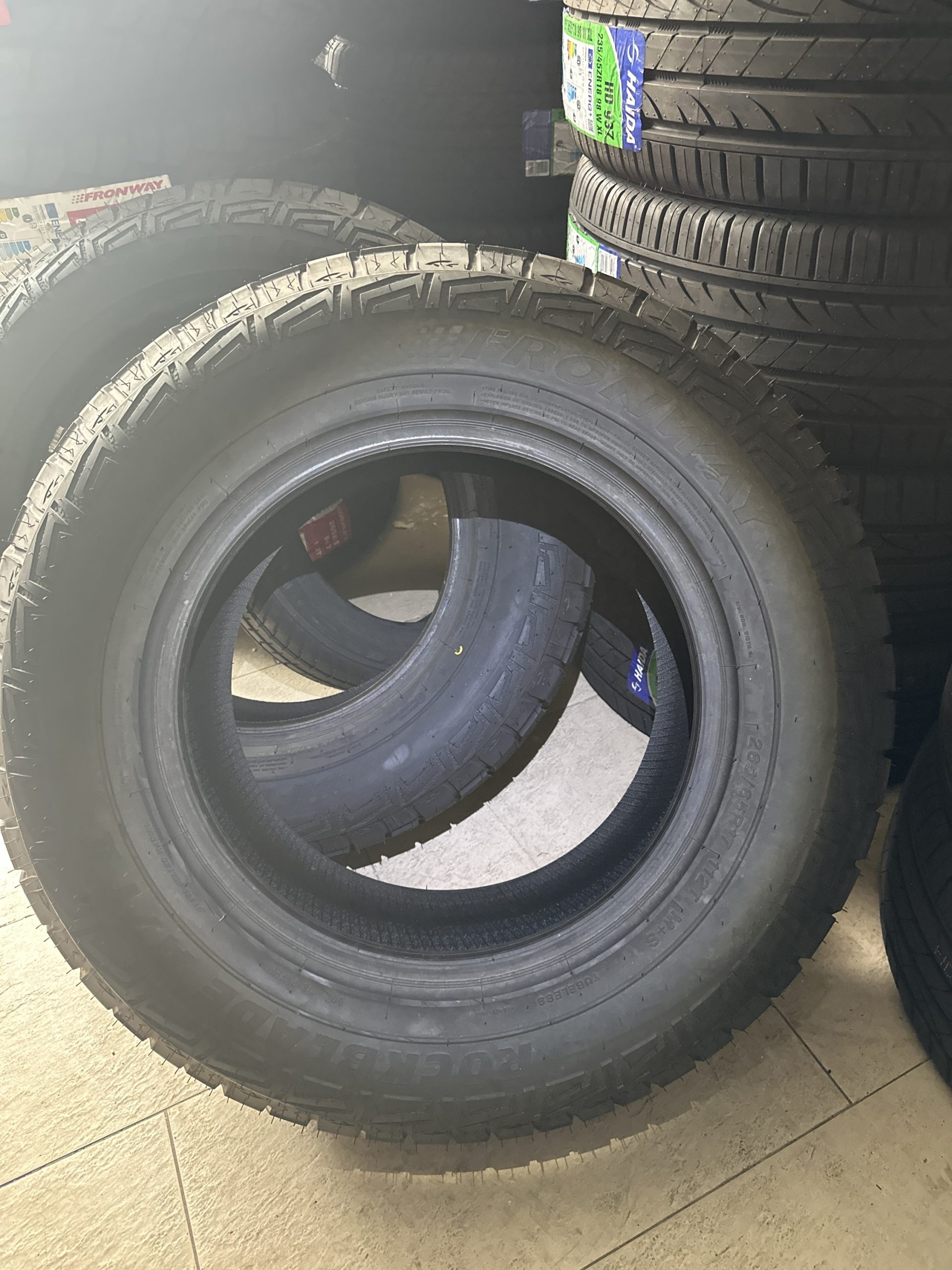 New Tyre 265/65R17 FRONWAY ROCKBLADE A/T II Year 2024 - CikguTayar.com