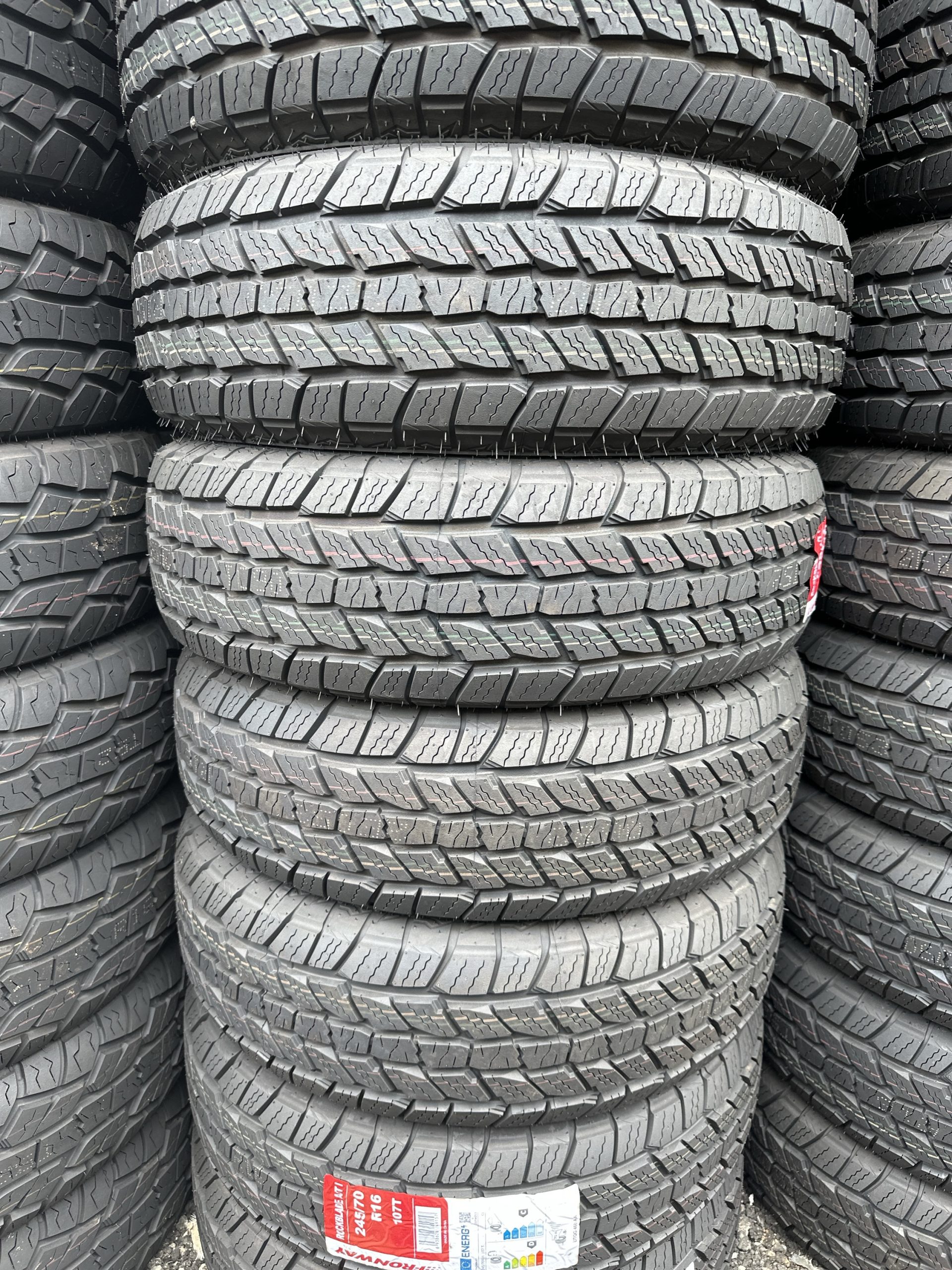 New Tyre 245/70R16 FRONWAY ROCKBLADE A/T 107T Year 2024 - Image 2