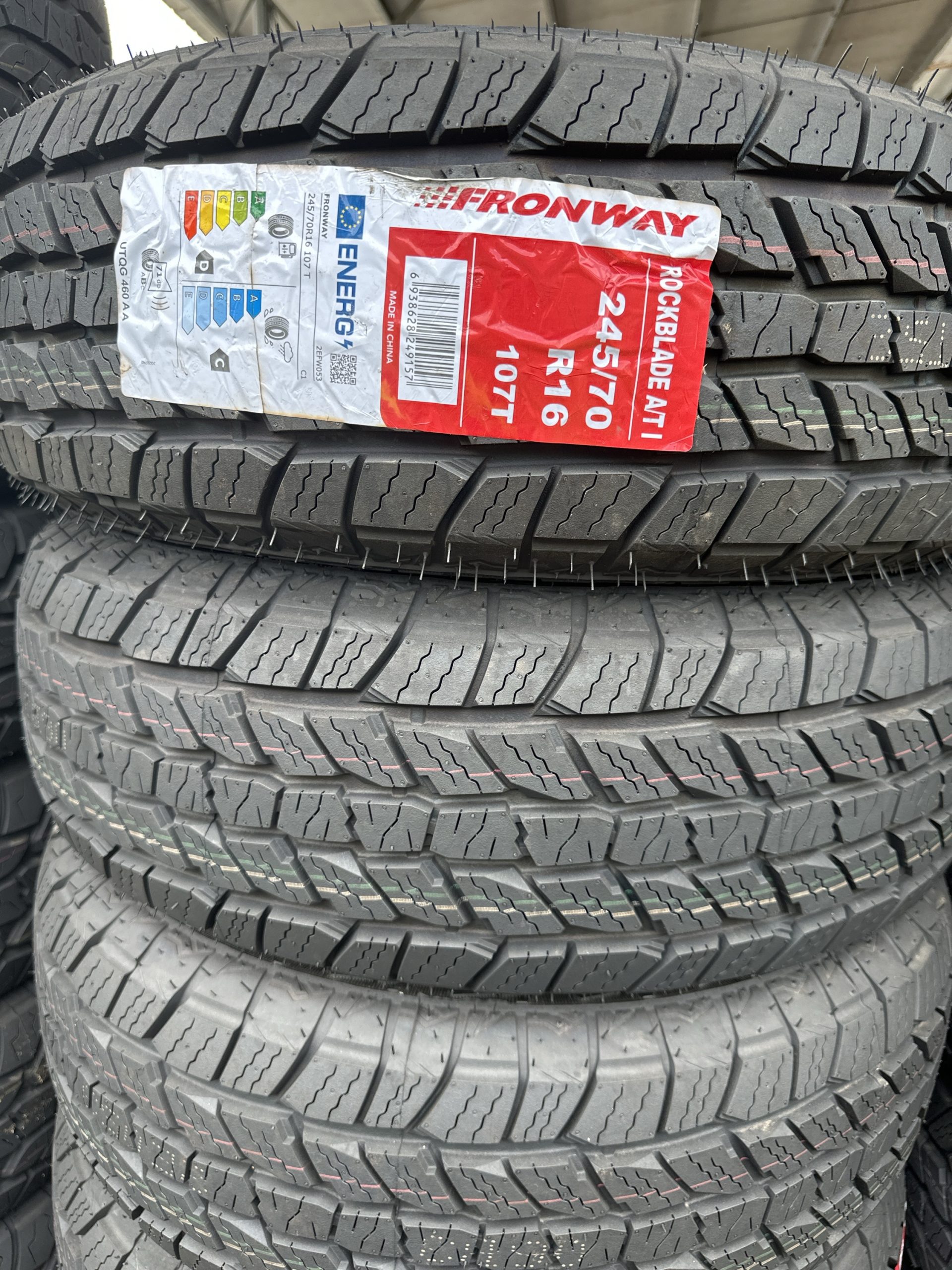 New Tyre 245/70R16 FRONWAY ROCKBLADE A/T 107T Year 2024