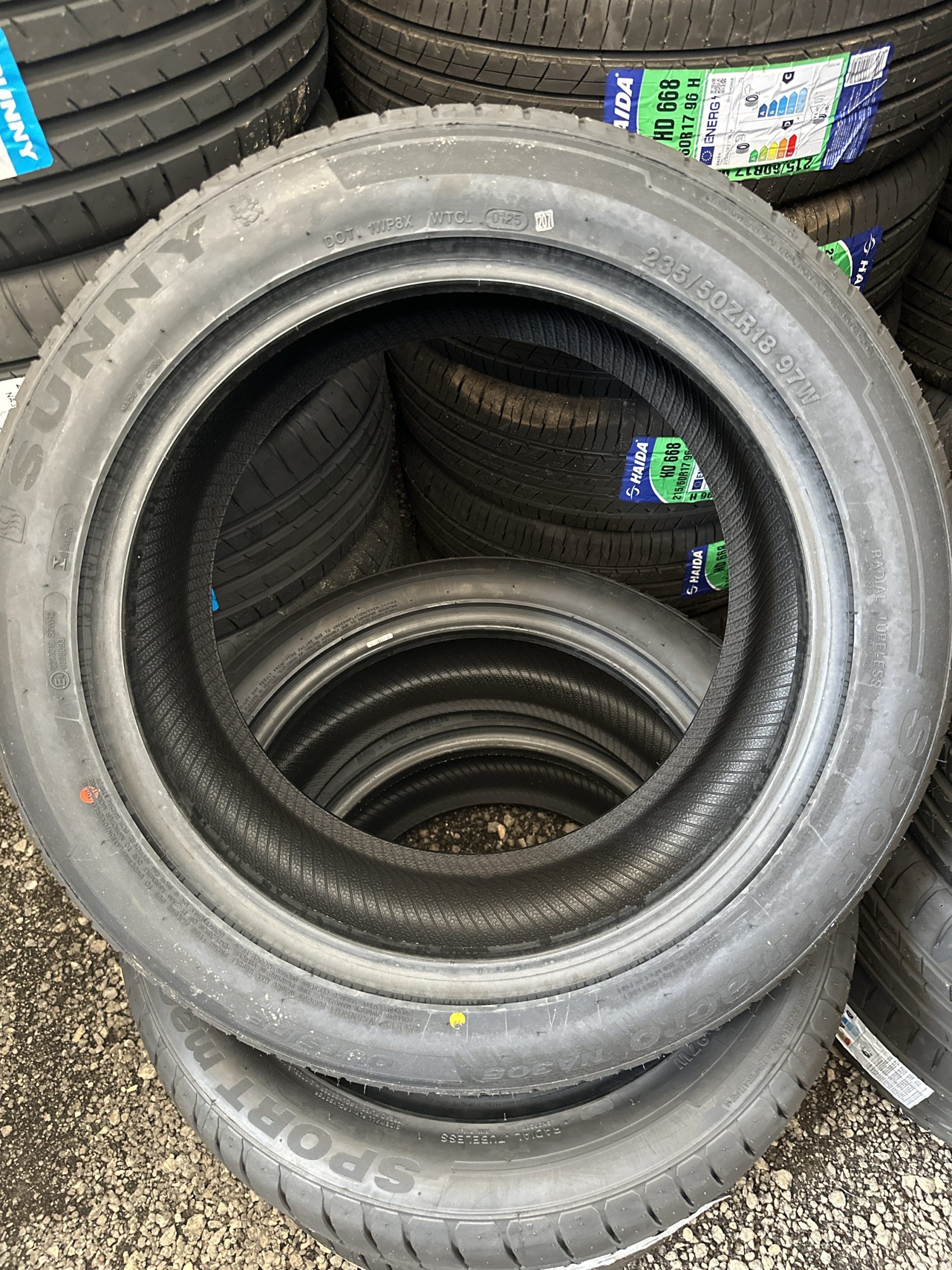 New Tyre 235/50ZR18 97W Sunny Year 2024 - Image 2