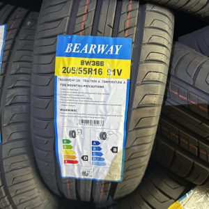 New Tyre 205/55R16 BEARWAY BW366 91V Year 2024